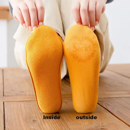 3 Pairs Women Socks High Quality Matching Casual Socks Summer Thin Cotton Bottom Non-Slip Invisible Low Short Socks Breathable