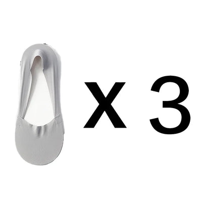 3 Pairs Women Socks High Quality Matching Casual Socks Summer Thin Cotton Bottom Non-Slip Invisible Low Short Socks Breathable